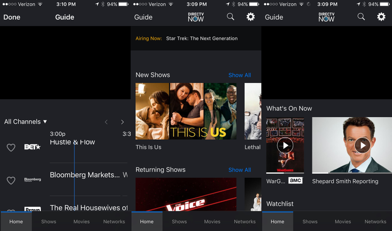 The app on iOS. The black boxes are where the video lies...apparently you can’t screenshot video in this app.